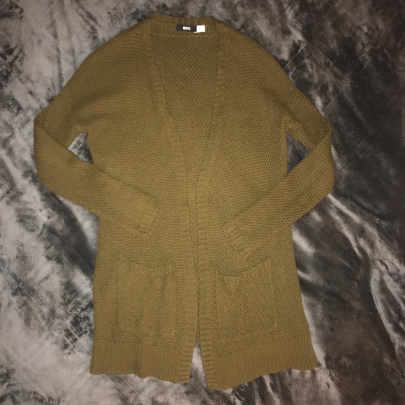 Dark Green Cardigan UO - Picture 2 of 6